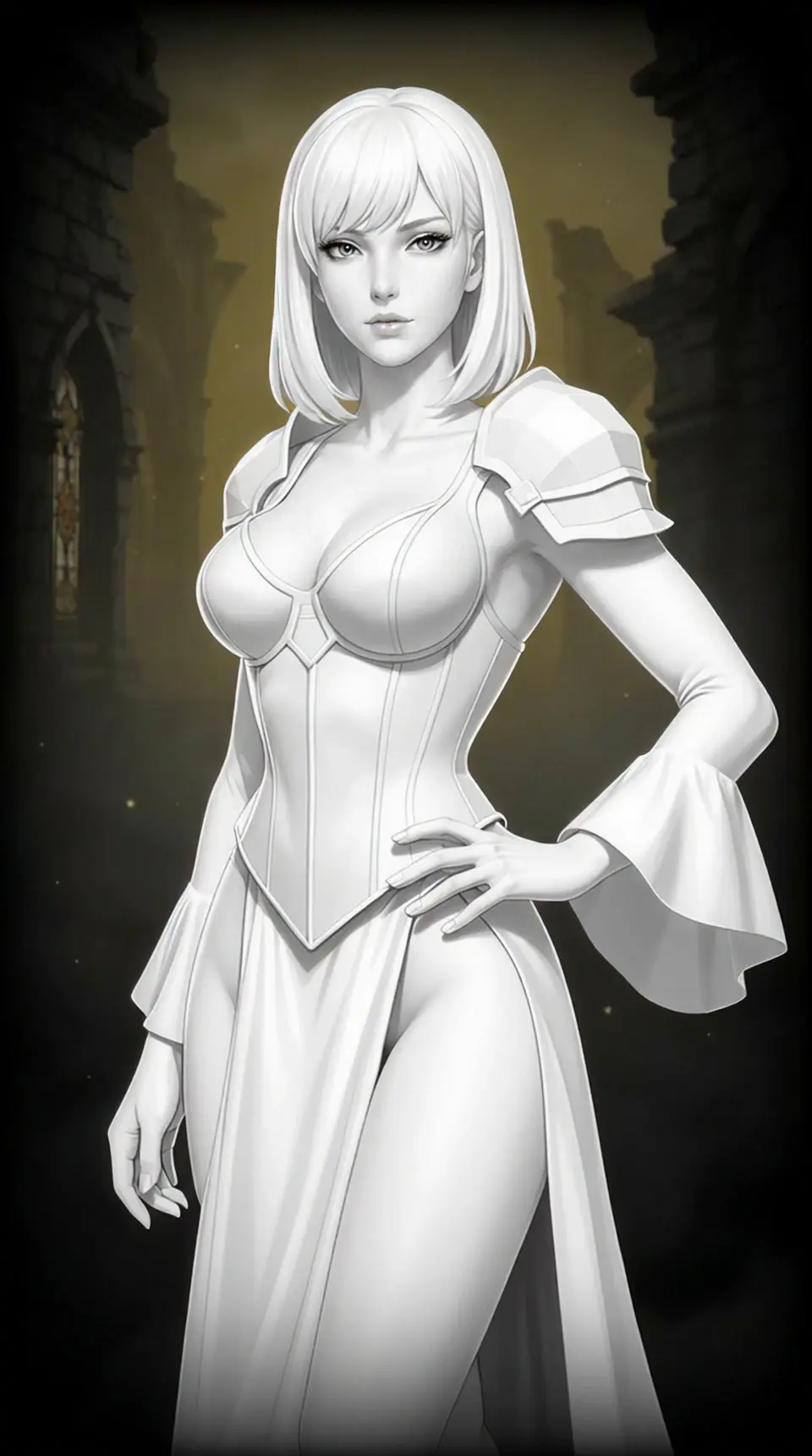 AI-forged hero portrait created with the Mythx character creator (example 7)